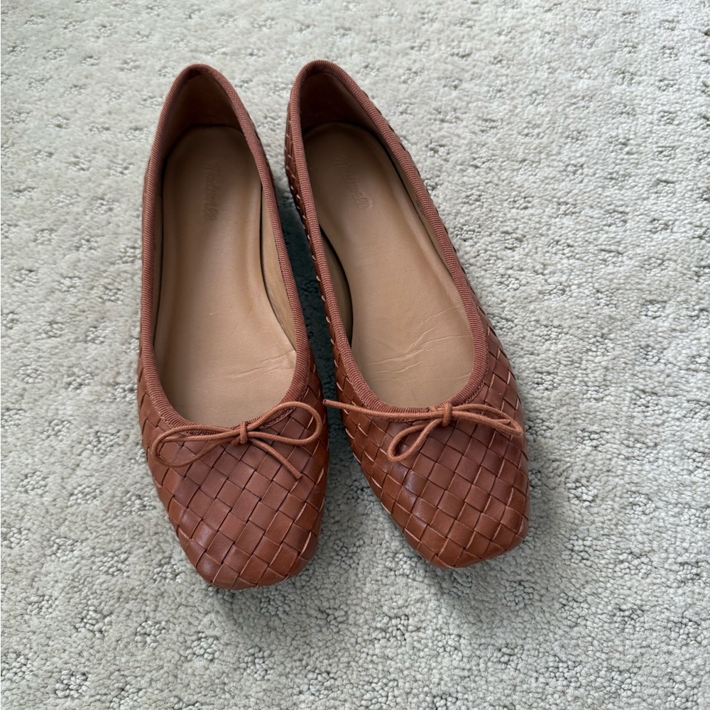 Madewell woven ballet flats